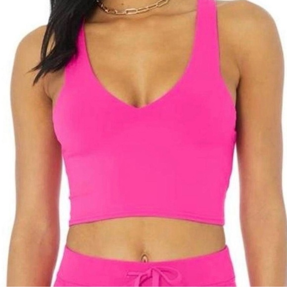 Alo Yoga Airbrush Real Bra Tank size M - Picture 8 of 10